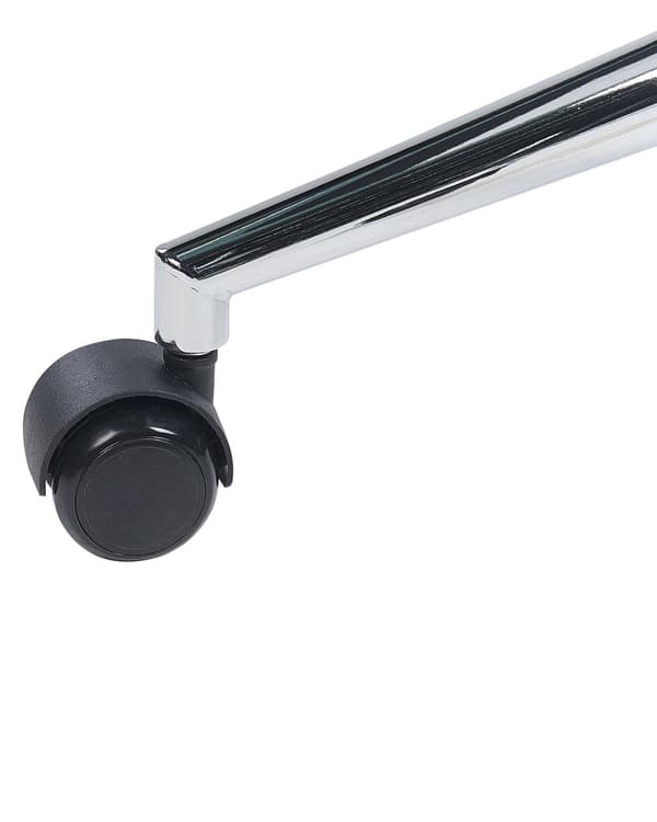 Kontorsstol Brun Konstläder Justerbar Höjd Elegant Design Hemmakontor