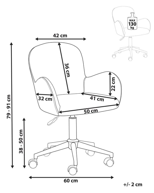 Kontorsstol Mintgrön Sammet Justerbar i höjdled Snurrstol Femfotskryss Modern Design Hemmakontor