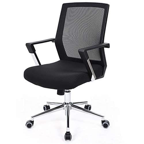 Kontorstol Stor siddeflade 48 cm bredde ved 50 cm dybde