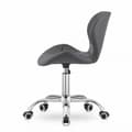 Pikkukuva 3 / 9: Työtuoli AVOLA - ergonominen - ECO-nahka - harmaa