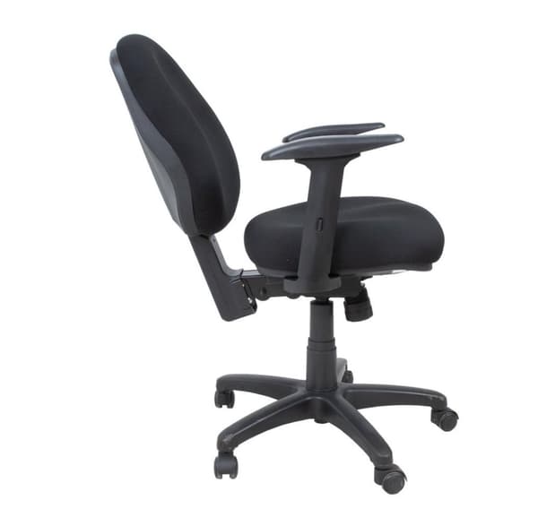 Arbejdsstol SAGA sort