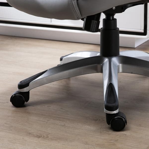 Rootz Executive -tuoli - harmaa - vaahto, muovi, Mdf - 27,36 cm x 29,92 cm x 47,64 cm