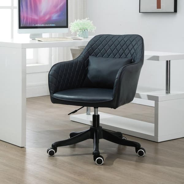 Rootz massagekontorsstol - grå - läder, skum, nylon - 21,65 cm x 25,59 cm x 31,1 cm