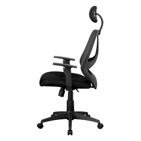 Rootz Toimistotuoli - Kääntyvä tuoli - Executive-tuoli - Säädettävä - Niskatuki - Ergonominen - Musta