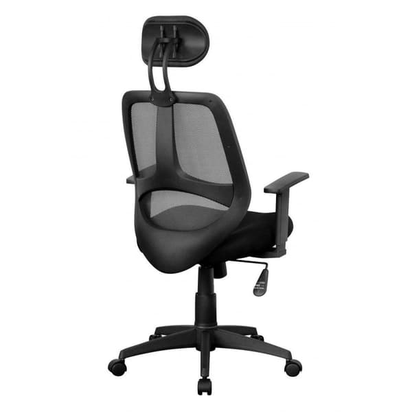 Rootz Toimistotuoli - Kääntyvä tuoli - Executive-tuoli - Säädettävä - Niskatuki - Ergonominen - Musta