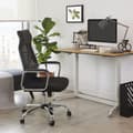 Miniatyrbild 4 av 7: Rootz Kontorsstol - Snurrstol - Executive stol - Mesh - Svankstöd - Justerbar i höjdled - Ergonomisk - Svart - 60 x 53 x 113-123 cm