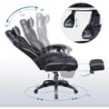 Miniatyrbillede 3 af 7: Rootz Gaming Chair - Kontorstol med fodstøtte - Sort-Grå
