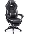 Miniatyrbillede 7 af 7: Rootz Gaming Chair - Kontorstol med fodstøtte - Sort-Grå