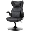 Miniatyrbild 6 av 8: Rootz Gaming Chair - Datorstol - Kontorsstol - Skrivbordsstol - Snurrstol - Svart - 67x75x112 cm