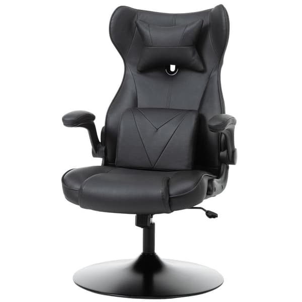 Rootz Gaming Chair - Datorstol - Kontorsstol - Skrivbordsstol - Snurrstol - Svart - 67x75x112 cm