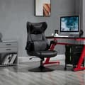 Miniatyrbild 2 av 8: Rootz Gaming Chair - Datorstol - Kontorsstol - Skrivbordsstol - Snurrstol - Svart - 67x75x112 cm