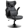 Miniatyrbild 1 av 8: Rootz Gaming Chair - Datorstol - Kontorsstol - Skrivbordsstol - Snurrstol - Svart - 67x75x112 cm