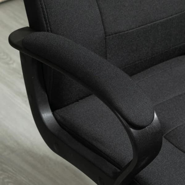 Rootz Kontorsstol - Datorstol - Vippfunktion - Nackstöd - Ergonomisk skrivbordsstol - Svart - 62 x 62 x 110-119 cm