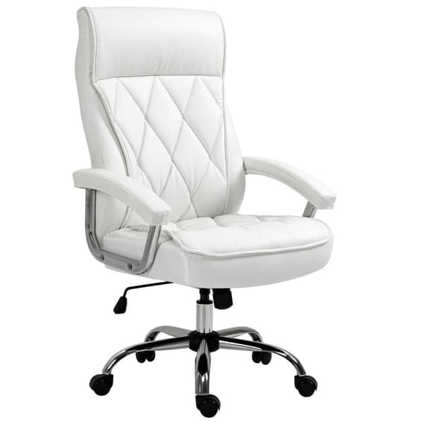 Rootz-toimistotuoli - Pöytätuoli - Kääntötuoli - Ergonominen työtuoli - Valkoinen