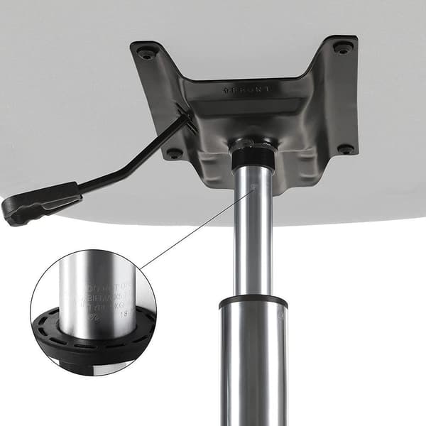 Rootz-työtuoli - Ergonominen työtuoli - Johdon työtuoli - Kääntyvä työtuoli - Säädettävä työtuoli - Nojatuoli toimistoon - Pellavapinta - Vaaleanharma