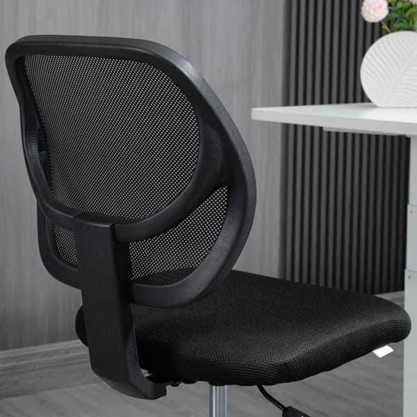 Rootz Tegnestol Med Fodstøtte - Højdejusterbar - Kontorstol - Sort - 59 cm x 61 cm x 113 cm