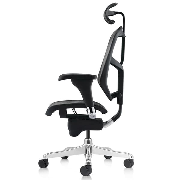 COMFORT kontorstol Enjoy Classic - Mesh - Sort - med nakkestøtte