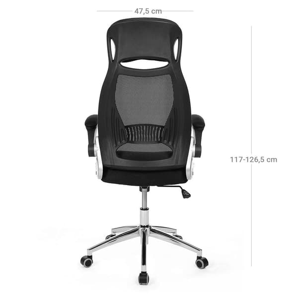 Rootz-toimistotuoli - Verkkopäällinen ja niskatuki - Ergonominen muotoilu - Korkea selkänoja - Suuri vakaus - Pitkä kestävyys - Laadukas materiaali -