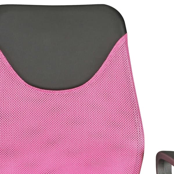 Rootz Lasten työpöytä Musta Pinkki 6-vuotiaille lapsille selkänojalla Lasten kääntötuoli Ergonominen lastentuoli - Korkeussäädettävä tuoli
