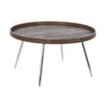 Miniatyrbild 1 av 2: Soffbord DKD Home Decor Brun Silvrig Metall Stål Trä MDF 30 x 40 cm 78 x 78 x 41,5 cm