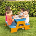 Miniatyrbild 2 av 6: Barnbord och korg Hot Wheels Blå Orange Plast 69 x 42 x 79 cm