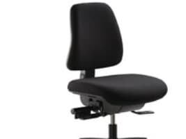 Kontorstol Dauphin Shape S, sort