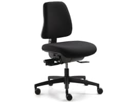 Kontorstol Dauphin Shape S, sort