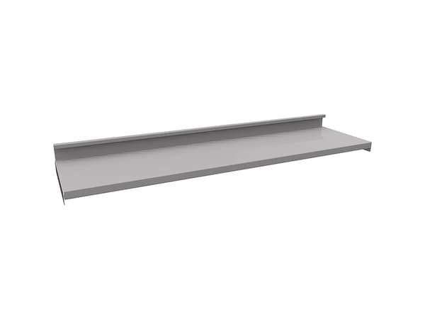 Underhylde i stål til filebænk 1200x620/800mm