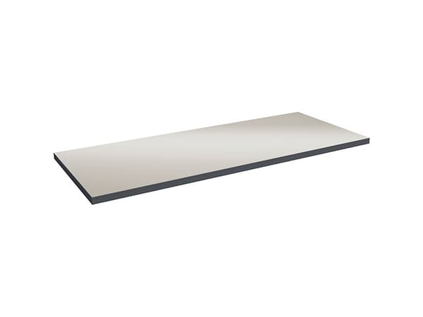 Bordplade 40 mm 2000x800 mm Grå vinyl