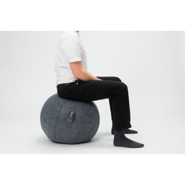 Stoo Active Ball -aktiivipallo, vaaleanharmaa, Ø55 cm