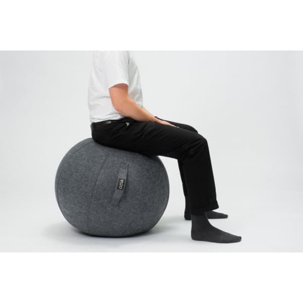 Stoo Active Ball -aktiivipallo, tummanharmaa, Ø65 cm