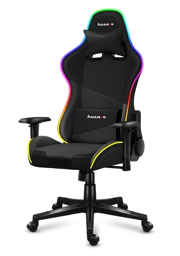 Huzaro Force 6.2 Black RGB gaming stol