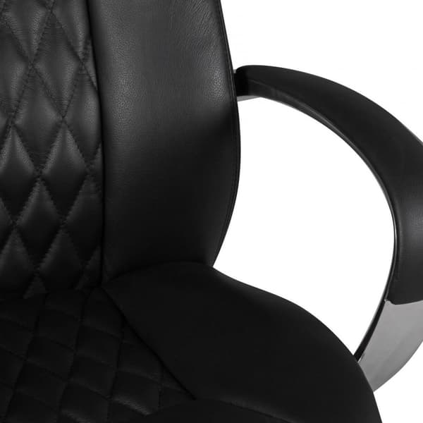 Rootz Executive -tuoli - Aito nahka - Timanttimuotoilu - Alumiinijalusta - Ergonomiset hallintalaitteet - Ristiselän tuki - 120 kg:n kuormitus - 120-1