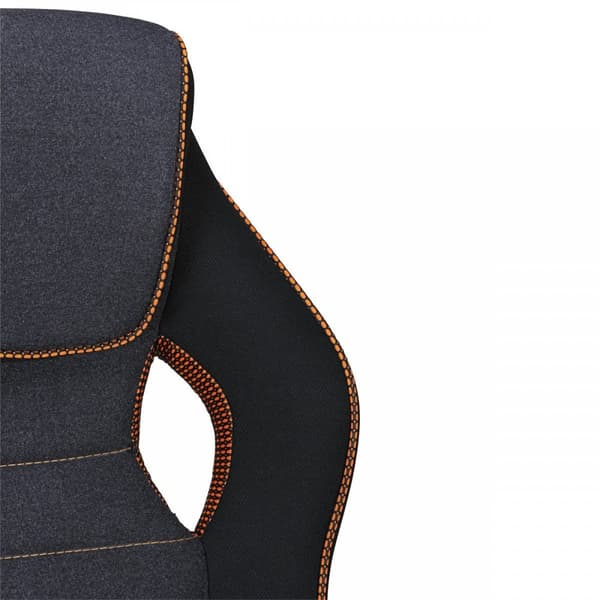Rootz Ergonomic Racing Kontorstol - Drejestol - Justerbart ryglæn - Åndbart stof - Kontrasterende farve - Racing armlæn - Synkron mekanisme - 120 kg K