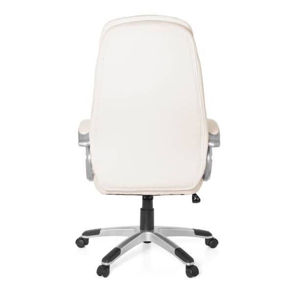Rootz Högt ryggstöd Kontorsstol - Executive Chair - Skrivbordsstol - Svankstöd - Mjuk stoppning - 100 % polyuretan - 67cm x 58cm x 128cm