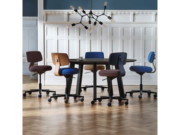 Työtuoli Savo 360N Black Ash