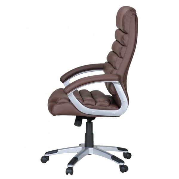 Rootz-kääntötuoli - Työtuoli - Executive-tuoli - Korkea selkänoja, ristiselän tuki, keinumekanismi - Keinotekoinen nahka - 115-125cm x 60cm x 60cm - I