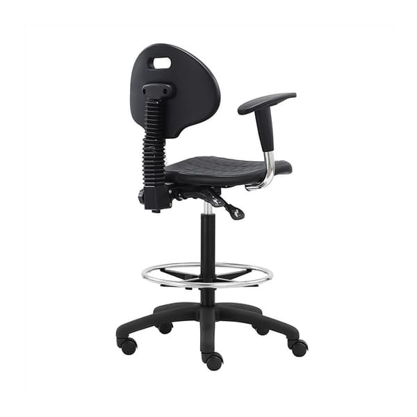 Työtuoli Deva Counter - käsinojalla - pyörät