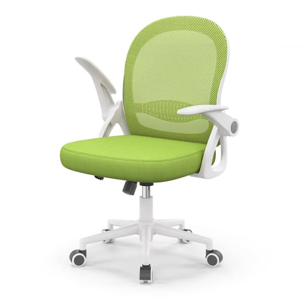 Hengittävä, ergonominen verkkotuoli, kääntyvät tuolin säädettävät käsinojat ja korkeus kotitoimistoon