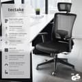 Miniatyrbillede 2 af 11: Kontorstol Phoibe, ergonomisk - sort