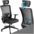 Miniatyrbillede 1 af 11: Kontorstol Phoibe, ergonomisk - sort