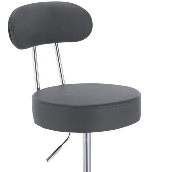 Rootz Ergonominen kääntyvä jakkara - Työtuoli - Säädettävä istuin - Laadukas keinonahka - Kestävä metallirunko - Joustava 360°:n kierto - 75cm-87cm x