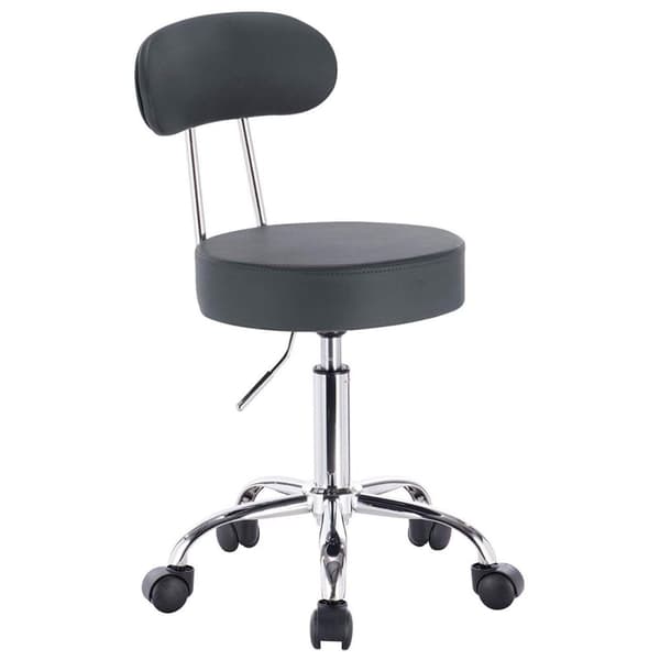 Rootz Ergonomisk drejestol - Kontorstol - Justerbart sæde - Imiteret læder i høj kvalitet - Holdbart metalstel - Fleksibel 360° rotation - 75cm-87cm x
