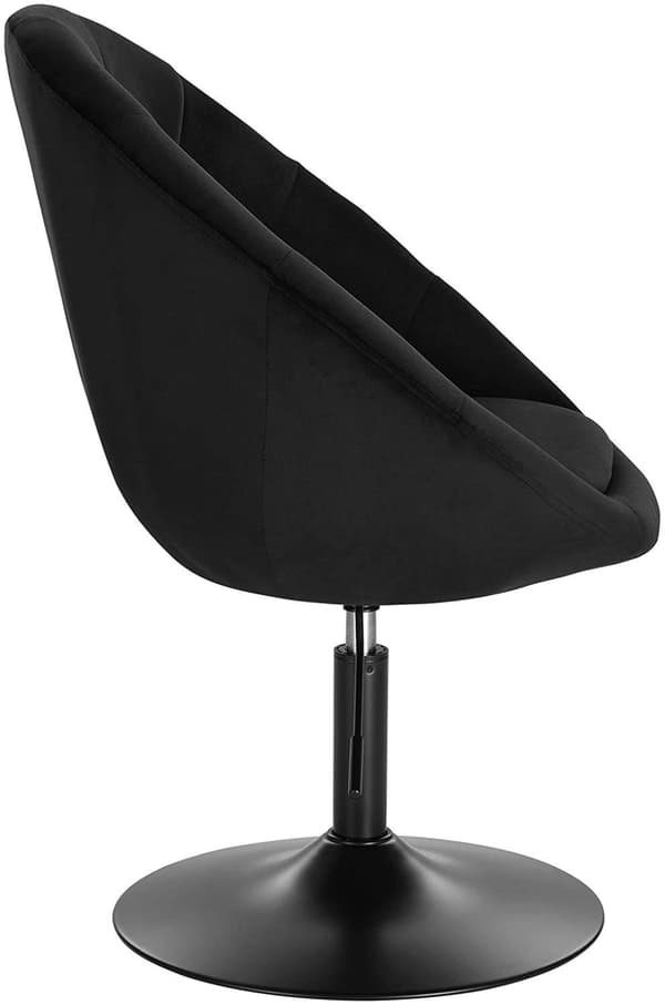 Rootz Velvet pyörivä tuoli - Työtuoli - Baarijakkara - Ergonominen muotoilu - Kestävä rakenne - Säädettävä korkeus - 46cm x 44cm x 81-93cm
