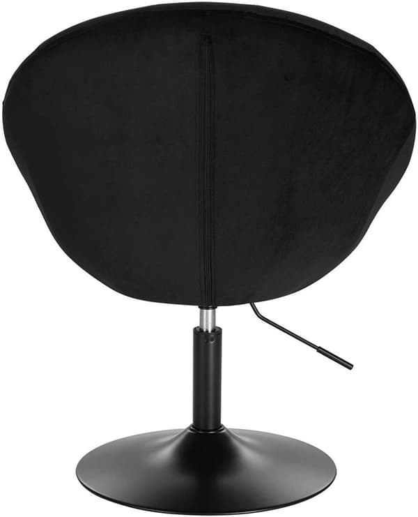 Rootz Velvet pyörivä tuoli - Työtuoli - Baarijakkara - Ergonominen muotoilu - Kestävä rakenne - Säädettävä korkeus - 46cm x 44cm x 81-93cm