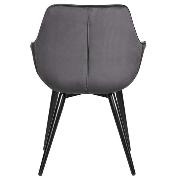 Rootz Velvet Dining Chair - Ergonomisk stol - Snygga sittplatser - Bekväm, hållbar, justerbar - 84cm x 41cm x 45cm