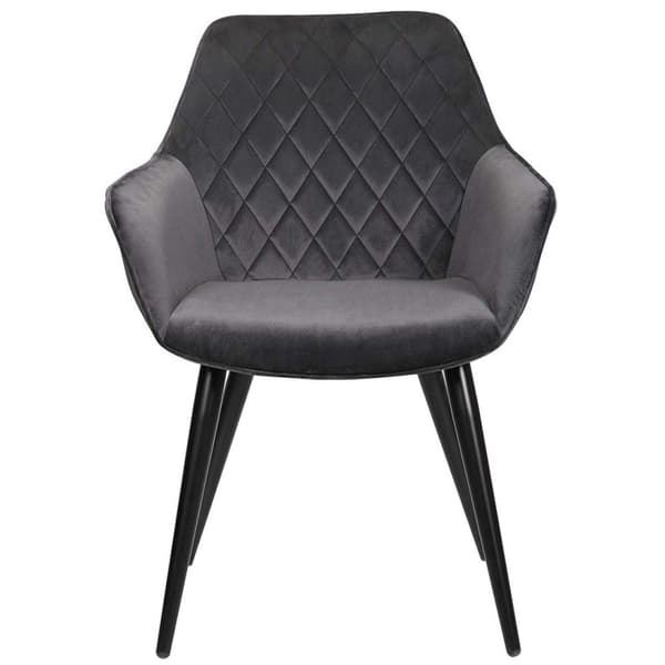 Rootz Velvet Dining Chair - Ergonomisk stol - Snygga sittplatser - Bekväm, hållbar, justerbar - 84cm x 41cm x 45cm