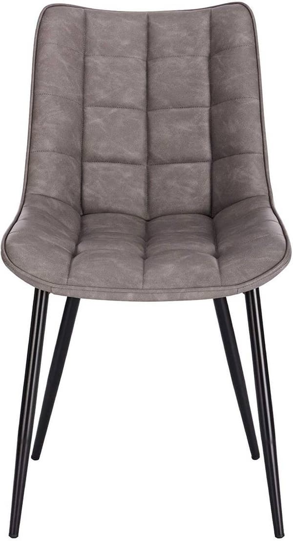 Rootz Set med 2 matstolar - Elegant sittplats - Bekväma stolar - Imiterat läder - Ergonomiskt och hållbart - Halkfritt - 46 x 40,5 cm sits