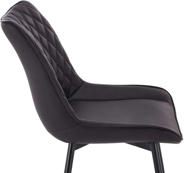 Rootz Moderna matstolar - Köksstolar - Accentstolar - Ergonomisk komfort - Hållbar konstruktion - Enkel montering - 46 x 40,5 cm Sitsstorlek
