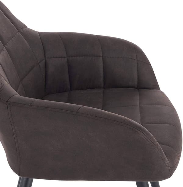 Rootz Modern ruokatuoli - Mukava tuoli - Ergonominen istuin - Tiheä vaahto - Kestävät metallijalat - Liukumattomat lattiasuojat - 49 cm x 43 cm x 81 c